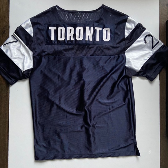 VICTORIA'S SECRET PINK UNIVERSITY OF TORONTO JERSEY VARSITY FOOTBALL OVERSIZED - Picture 5 of 6